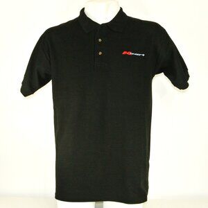 K-MART Vintage Employee Uniform Men's Black Polo Shirt Size S Small